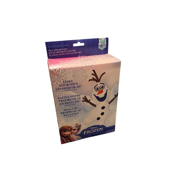 Disney Other - *NIB* Disney Frozen Olaf Felt Appliqué Kit Plush Olaf
